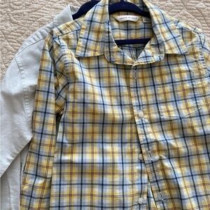 Janie and Jack Boy’s Shirts, lot of two, size 6